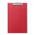 Okin Foolscap PVC Double Clipboard - Red