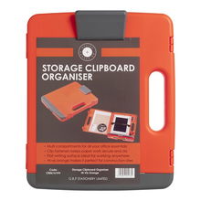 view Okin Hi-Vis Large Storage Clipboard - Orange