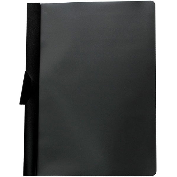 Okin Slide Clip A4 Report Cover - Black