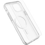 OtterBox React Series Case and Glass Pack Screen Protector for iPhone 15 Plus - Clear
