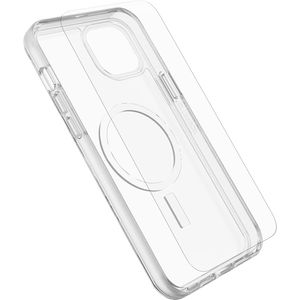 OtterBox React Series Case and Glass Pack Screen Protector for iPhone 15 Plus - Clear