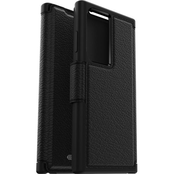 OtterBox Strada Series Case for Samsung Galaxy S23 Ultra - Shadow (Black)