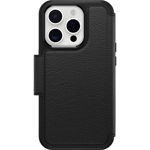 OtterBox Strada Series Folio MagSafe Case for iPhone 15 Pro - Shadow Black