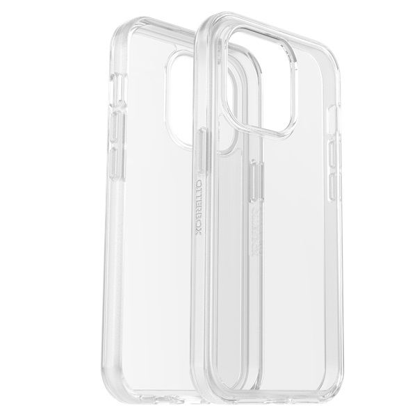 OtterBox Symmetry Series Antimicrobial Case for iPhone 14 Pro - Clear