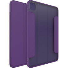 view OtterBox Symmetry Series Folio Case for 11 Inch iPad Pro M4 - Clear, Purple