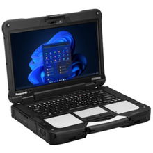 view Panasonic Toughbook 40 mk2 14 Inch Ultra 5 135H 4.6GHz 16GB RAM 512GB SSD Fully Rugged Touchscreen Laptop with Windows 11 Pro & Rubber Keyboard + 4G - Silver/Black