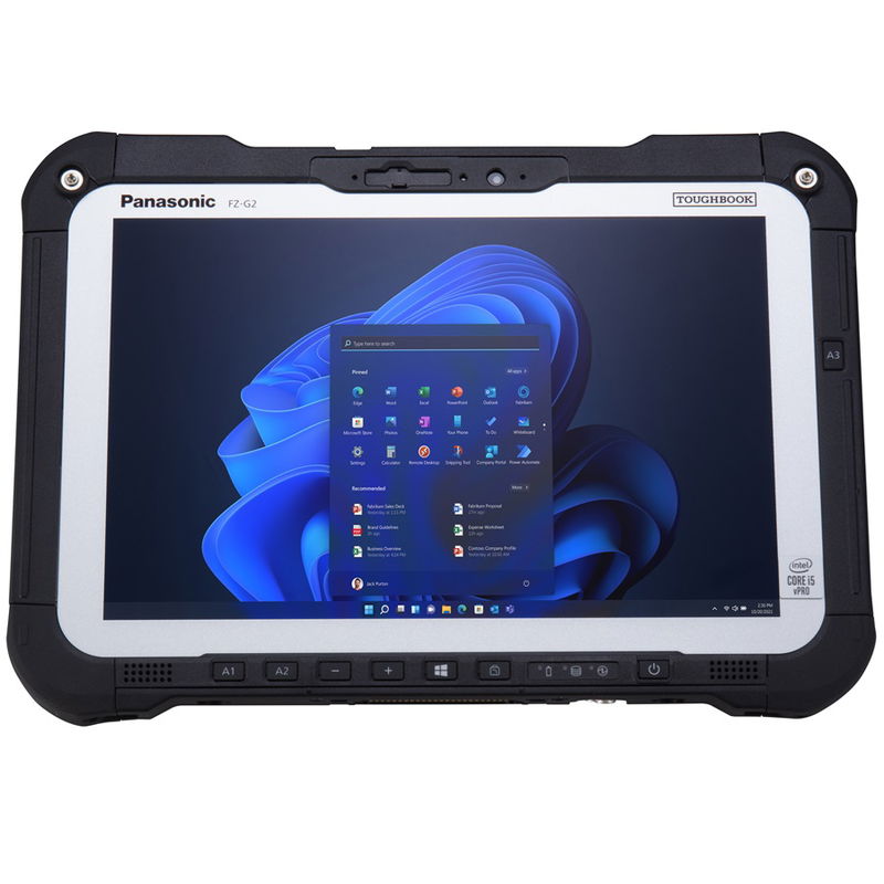 Panasonic Toughbook G2 mk3 10.1 Inch Intel Ultra 5 135U 4.4GHz 16GB RAM 512GB SSD Wi-Fi SCG Fully Rugged Tablet with Windows 11 Pro