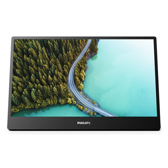 Philips 16B1P3320/75 15.6 Inch 1920 x 1080 4ms 60Hz Portable IPS Monitor - micro HDMI, USB-C