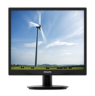 Philips S-line 19 Inch 1280 x 1024 SXGA 5ms IPS Monitor with Speakers - VGA DVI