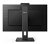 Philips 242B1H 23.8 Inch 1920 x 1080 4ms 250nit IPS Monitor with Built-in Speakers & Webcam - VGA, DVI-D, DisplayPort, HDMI