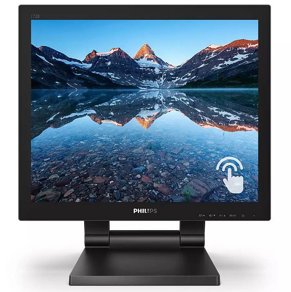 Philips B Line 17 Inch SXGA 1280x1024 1MS 60Hz Touchscreen TFT-LCD Monitor with Built-in Speakers - HDMI, DisplayPort, DVI, VGA