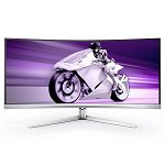 Philips Evnia 8000 34 Inch 3440x1440 0.03Ms 175Hz Ultrawide QD OLED Curved Gaming Monitor with Built-in Speakers & USB Hub - HDMI, DisplayPort, USB-C