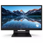 Philips SmoothTouch 23.8 Inch FHD 1920 x 1080 5ms 60Hz 250nit Touchscreen IPS Monitor with Built-In Speaker - HDMI, DisplayPort, DVI, VGA, USB-C