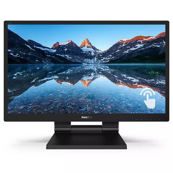 Philips SmoothTouch 23.8 Inch FHD 1920 x 1080 5ms 60Hz 250nit Touchscreen IPS Monitor with Built-In Speaker - HDMI, DisplayPort, DVI, VGA, USB-C