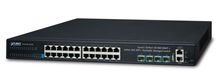 view Planet SGS-6341-24T4X 24-Port Layer 3 10G SFP+ Stackable Gigabit Managed Switch