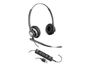 Poly Encorepro HW725 USB-A Over the Head Wired Mono Headset with Inline Controls