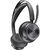 HP Poly Voyager Focus 2-M MS USB Bluetooth On Ear Wireless Stereo Headset with Noise Cancelling and Charge Stand - Black