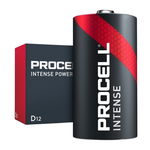 Procell Intense D Alkaline Battery - 12 Pack