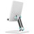 Promate ArticView Universal Foldable Desk Stand for Smartphones and Tablets - White