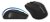 Promate CLIX-8 Wireless Optical Mouse - Black