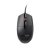 Promate CM-1200 Ergonomic Design Wired Optical Mouse - Black