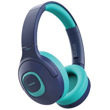 view Promate Coddy Bluetooth Over-Ear Wireless Stereo Headphones with Hi-Definition SafeAudio - Aqua