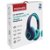 Promate Coddy Bluetooth Over-Ear Wireless Stereo Headphones with Hi-Definition SafeAudio - Aqua