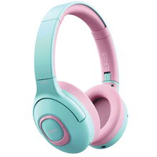 view Promate Coddy Bluetooth Over-Ear Wireless Stereo Headphones with Hi-Definition SafeAudio - Bubblegum