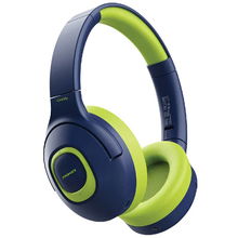 view Promate Coddy Bluetooth Over-Ear Wireless Stereo Headphones with Hi-Definition SafeAudio - Emerald