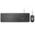 Promate Combo-KM2 USB Wired Keyboard and Mouse Combo - Black