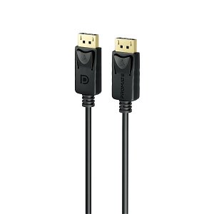 Promate DPLink-120 8K@60Hz High-Definition 1.2m DisplayPort 1.4 Cable - Black