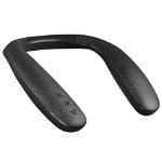 Promate Hook Wireless Bluetooth Wearable Neckband Portable Speaker - Black
