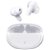 Promate Lush Bluetooth In-Ear Wireless Stereo Earbuds with Intellitouch - White
