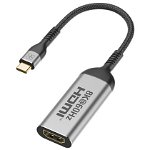 PROMATE MediaLink-8K USB-C To HDMI Adapter - Grey