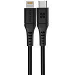 Promate PowerLink-300 3m USB-C to Lightning Charge & Sync Cable with 20W Power Delivery - Black