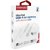 Promate PowerLink-Ai120 1.2m Ultra-Fast USB-A to Lightning Data & Charge Soft Silicone Cable - White