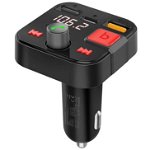 Promate PowerTune-30W In-Car FM Transmitter with USB Car Charger
