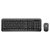 Promate ProCombo-6 Dual Interface Full Size Wireless Multimedia Keyboard & Mouse Combo - Black