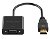 Promate proLink-H2V HDMI to VGA Adaptor Kit - Black
