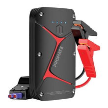 view Promate SPARKTANK-16 16000mAh USB Power Bank with 12V High Power Emergency Jump Starter - Black
