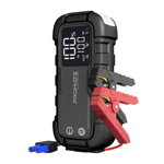 Promate SparkTank-20 2000A/12V Heavy Duty Car Jump Starter with 20000mAh Power Bank & 45W Power Delivery - Black