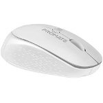 Promate Tracker MaxComfort Ergonomic Wireless Optical Mouse - White