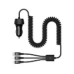 Promate VolTrip-UNI 3.4A Multi-Connect Universal Car Charger with USB Port - Black