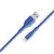 Promate XCord-Ai 1M 480Mbps USB-A to Lightning Charge & Sync Cable - Blue