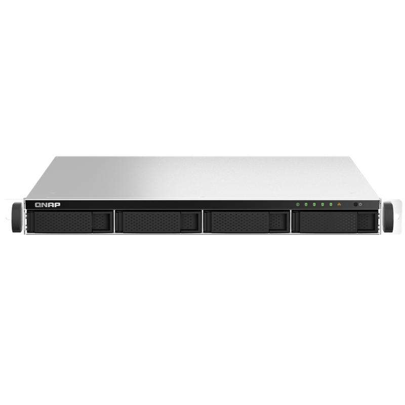 QNAP TS-464U-RP-8G 4 Bay 8GB RAM Diskless 1U Rackmount NAS