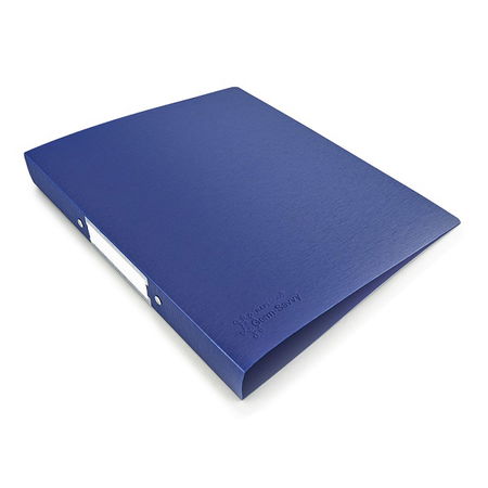 Rapesco A4 Germ-Savvy Antibacterial Polypropylene Ring Binder 2/25 - Blue