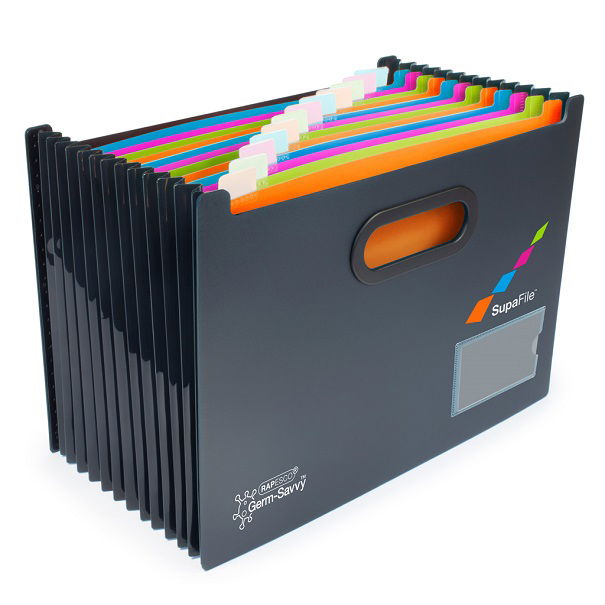 Rapesco SupaFile A4 13 Pocket Landscape Desktop Expanding File