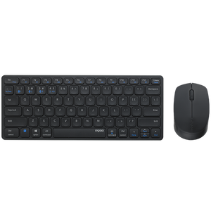Rapoo 9050M Bluetooth Wireless Keyboard & Mouse – Black