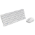 Rapoo 9050M Bluetooth Wireless Keyboard & Mouse – White