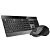 Rapoo 9900M Multi-Mode Ultra-Slim Wireless Keyboard and Mouse Combo - Black